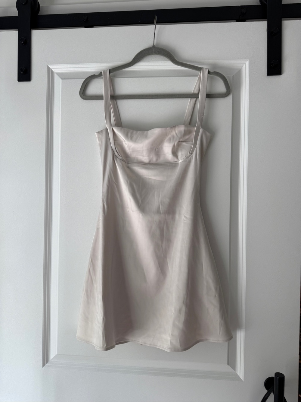 White Fox Boutique - Just A Girl Mini Dress Pearl